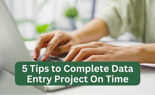 5 tips to complete data entry project on time