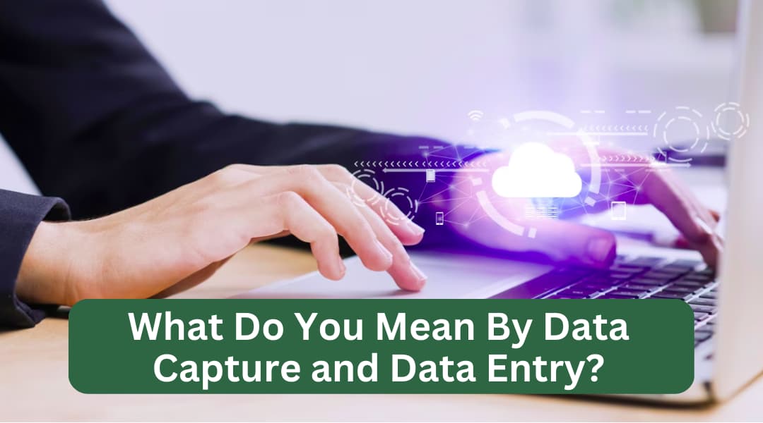 what do you mean by data capture and data entry