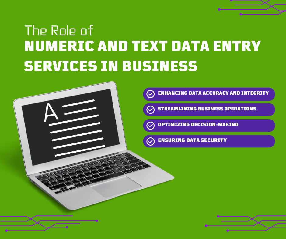 numeric and text data entry services in business